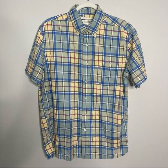 Duck Head short sleeve plaid shirt NWOT Medium - Picture 3 of 6